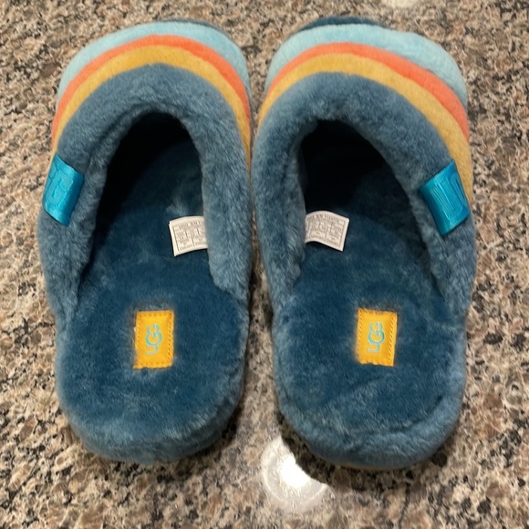 UGG Fluff You Four Color Faux Shearling Slide Mens14/Womens16 New - Picture 3 of 5